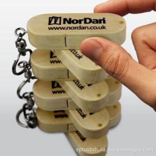 Wood USB Flash Drive 2GB Memory Stick with (EW147)